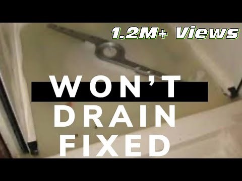 ✨ DISHWASHER DOESN'T DRAIN - 5 MINUTE FIX ✨