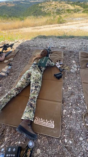 Christina Wilson on Instagram: "Target Practice!🤠🤘🏽@womenhunt . . . . . Learning to shoot long distance targets and how to zero our guns! Boy I didn’t realize how much science and math went into shooting a gun but it’s been fun to learn!😅 . . . . . Crazy enough by the end of the day my group and I all hit targets at 700 yards!🤯 . . . . . I have been taking my time with it all and it’s been a very rewarding process🙌 . . . . . Stellar Camo Gear: @sit