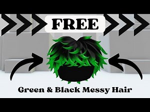 How To Get Messy Hair In Roblox For Free! Roblox free boy hair! New 1000+ Stock | Roblox Green Items