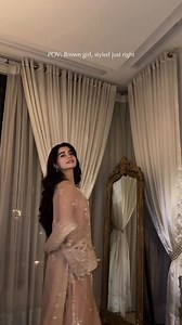 Elegant Formal Fit | JADE ✨ A peach-pink masterpiece adorned with delicate embroidery, pearl and sequin handwork, finished with flowing sleeves and a graceful chiffon dupatta. Pure class, timeless charm.💫 Order Instructions: • Pre-orders only • DM/Inbox for price & details • Advance payment required 💸 | Elegant String