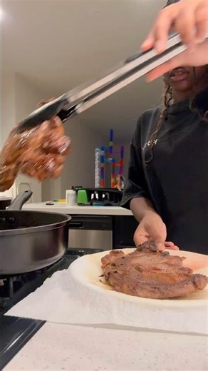 what I cooked for dinner as a 15-year-old home chef 👩🏾‍🍳 🥩 #homechef #teenchef #food #viral