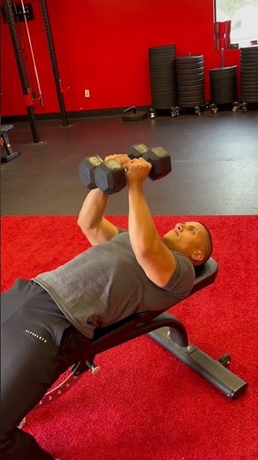 How to do a Dumbbell Close Grip Press!