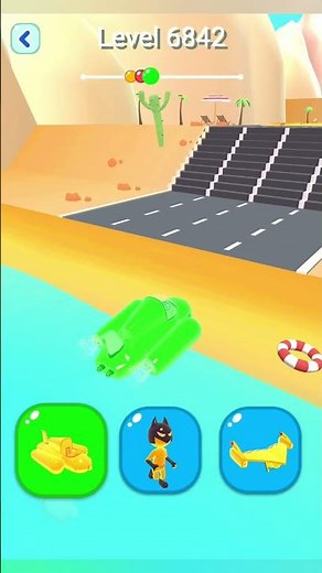 🔥 Shape - Shifting & Transform The Character 👀 Level - 6842 #shapeshifting #gameplay #shorts #viral