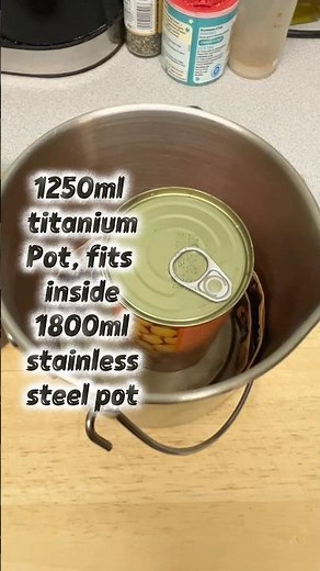 Bushcraft Cook Kit | Nesting Titanium Camping Pots & Frying Pans