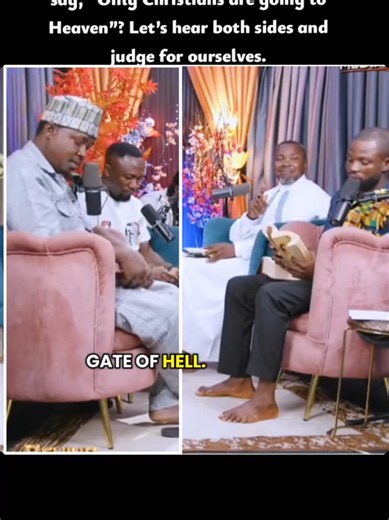 Where did God say ‘Only Christians are going to Heaven’?