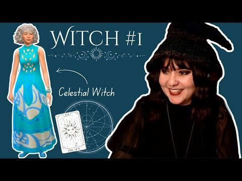 Making a 💫 Celestial Witch 💫 for our Coven in the Sims 4 (Streamed 10/30/25)