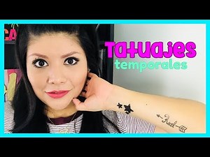 DIY COMO HACER TATUAJES FALSOS | CREATIVA OFFICIAL ️🎨❤️