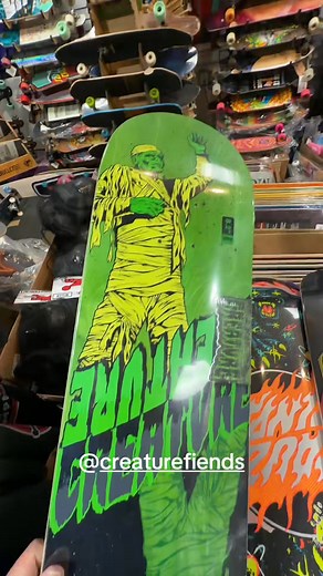 12K views · 207 reactions | Filmed Live! At MOJO New Creature Decks Arrived! Let’s take a look! #creatureskateboards #creature #skateboard #livevideos #mojoskateboardshop MOJO Skateboard shop Creature Skateboards | MOJO Skateboard shop | Facebook