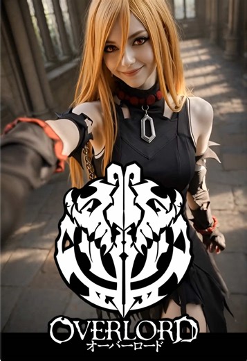 Anime character turned real with Al: Overlord. #overlord #anime #manga #animeedit #fyp