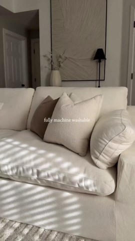 The cozy couch I always recommend for movie nights