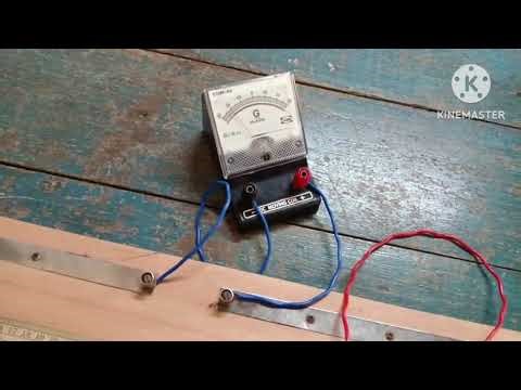 Kelvin's method (To determine resistance of Galvanometer) physics experiment with explanation #viral