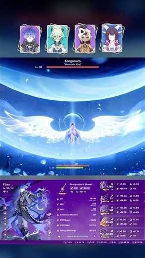 C0 Flins F2P Build #flins #columbina #genshinimpact #genshin #linnea