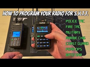 How To Program Your Prepping Radtel or Baofeng Radio