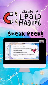 WHY DO YOU NEED A LEAD MAGNET?  Lead magnets are a suuuuper duper...