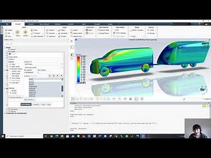 CFD Post Processing Techniques in Fluent for Vehicle Aerodynamics - Masters Thesis