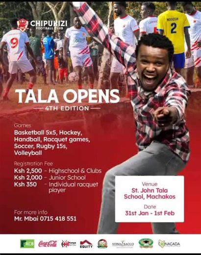 Theee forthcoming edition of Tala opens will be held on 31 and 1st of this month ♥️♥️♥️ Interested schools to register 💪🏿 Proudly Tala high school🙏