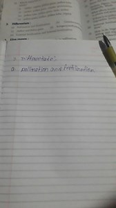 Differentiate between pollination and fertilization.... | Filo