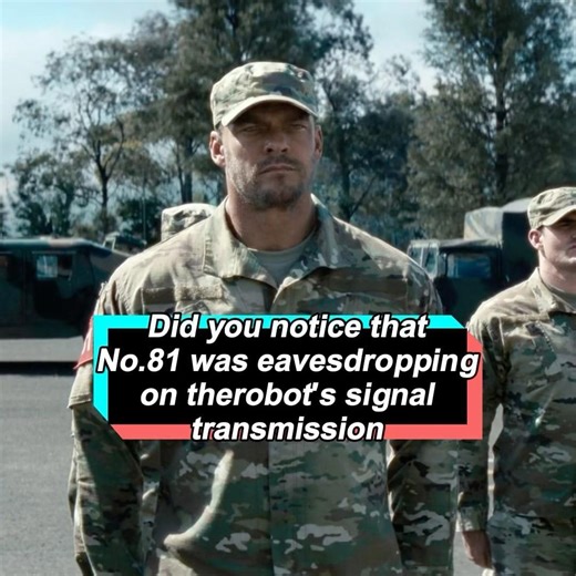 Did you notice that Number 81 was peeping at the signals emitted by the alien machine? This reveals