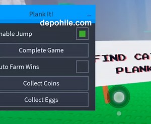 Roblox Plank It! Oyunu Script Para, Farm Hilesi İndir 2024