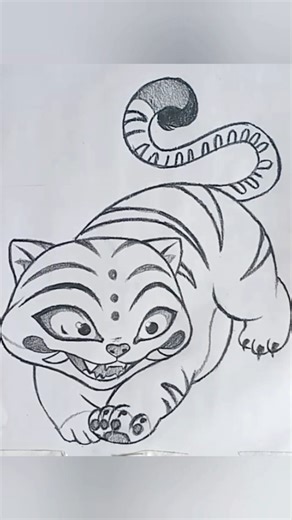 How to draw Derpy from kpop demon 🐯#shorts #viralshorts