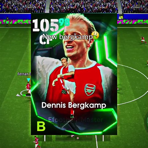 New Bergkamp in eFootball 2026 After Secret Training