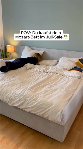 49K views · 7 comments | Wache morgens voller Energie auf. In einem Mozart Boxspringbett. | Mozart Bett | Facebook