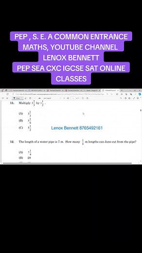 #lenoxbennett #lenoxbennet_onlinemathtutor #caribbeantiktokeurs🇭🇹🇬🇾🇹🇹🇸🇷🇯🇲 #jamaicantiktok🇯🇲viral #canada_life🇨🇦 #belizean🇧🇿 #barbadostiktok🇧🇧🇧🇧 #canada🇨🇦