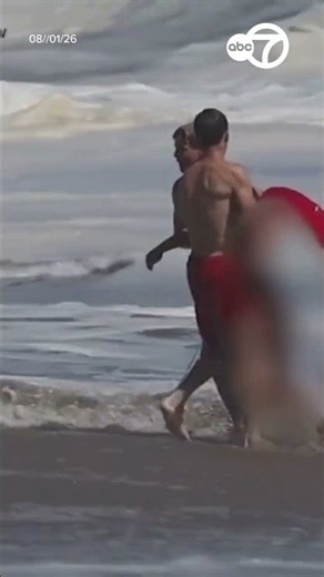Teen Santa Cruz lifeguard speaks out about viral rescue of 10-year-old boy in new video