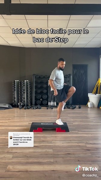 Idée de bloc facile pour le bac de Step