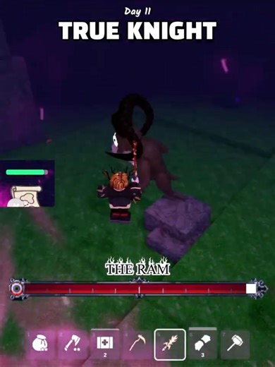 True Knight #roblox #99nightintheforest #challenge