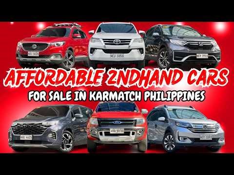 Affordable Second Hand Cars For Sale in Philippines | Segunda Manong Sasakyan Karmatch