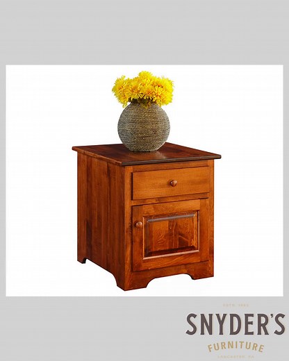 Elevate your space with a touch of timeless charm! ✨ Introducing our Amish End Table, crafted with love and artistry that stands out beautifully in any room. 🌟 Made from solid wood, it brings warmth and sophistication to your home, whether it's holding your favorite book 📚 or your evening tea ☕. This stunning piece seamlessly fits into your daily routine, providing both style and function for just $712.00. 🛋️💖 Why settle for ordinary when you can have extraordinary? 😉 #HomeDecor #InteriorDe