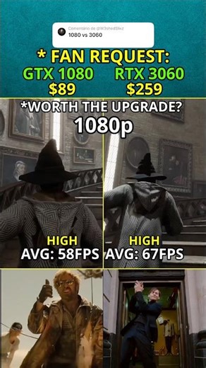 GTX 1080 vs RTX 3060 — Worth the Upgrade? FAN REQUEST 328