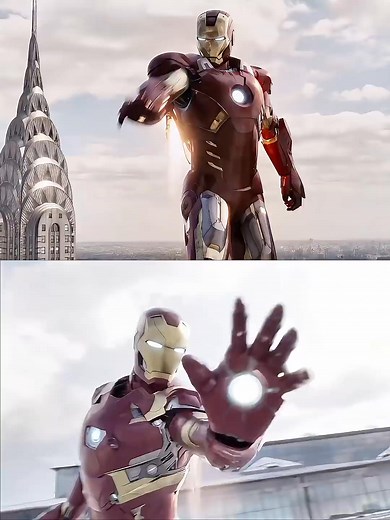 Notice that Tony used speaker inside his suit…😱#tonystark #captainamerica #thor #hulk #mcu #shorts | Farry