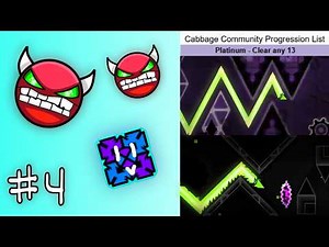 Beating the CCPL Challenge List! (Part 4) // Geometry Dash 2.208