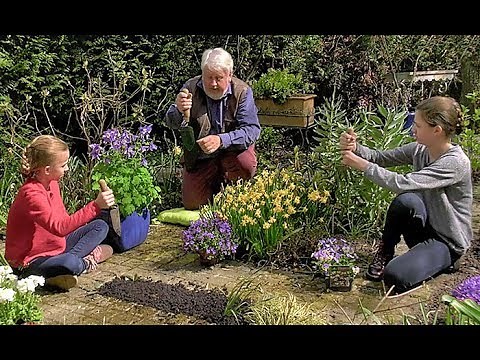 JARDINAGE DE PRINTEMPS AVEC DES ENFANTS
