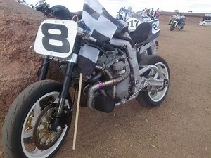 TT GUY MARTIN going down Pikes peak with his GSXR Turbo