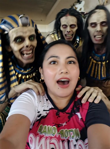 Jusko! Naa man diay zombie sa gym 🙈😁 | April Ann M. Panio