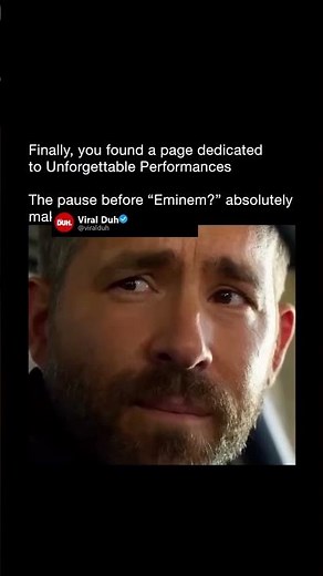 Ryan Reynolds barely has to change his expression for this scene to work. The little 🤯✨