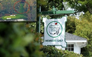 Aerial Photos Show Completed, Extended 13th Hole At Augusta National