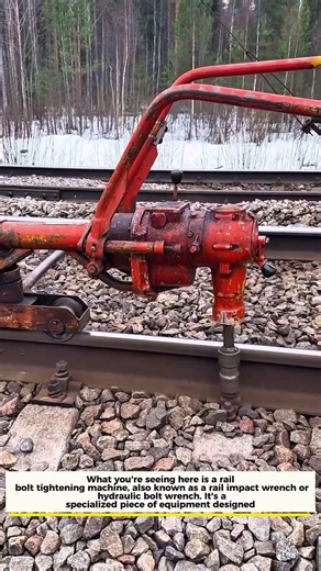 ‎Rail Bolt Tightening Machine: The Essential Tool for Railway Maintenance‎