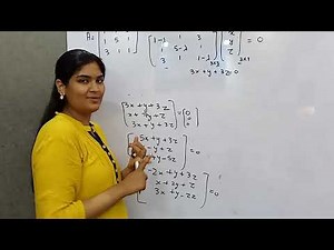 Eigenvalues and vectors part 2