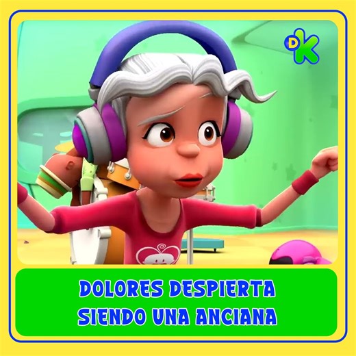 462K views · 6K reactions | Dolores despierta… ¡y descubre que es una abuelita y los bebés son adolescentes rockeros! ¿Será real o solo un sueño loco?  #MiniBeatPowerRockers Disfruta el contenido de Discovery en MAX. Suscríbete ahora: <https://bit.ly/MAX-DiscoveryKidsLA> | Discovery Kids Latinoamérica | Facebook