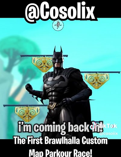 The FIRST Brawlhalla Custom Map Parkour Race (Part 10) #brawlhalla #gaming #fyp #brawlhallamemes #brawlhallaclips