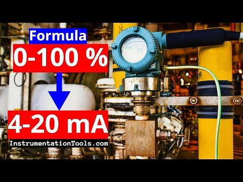 How to Calculate 4 to 20 mA from Percentage? - Instrumentation Formula