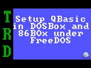 Setup QBasic for FreeDOS in DOSBox and 86Box