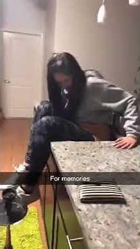 Girl pee’s in the sink!