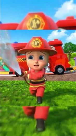 He Climbed the Burning Tree to Save the Bunny! 😱🔥 #TinyFirefighter #BunnyRescue #TreeFire #HeroBaby