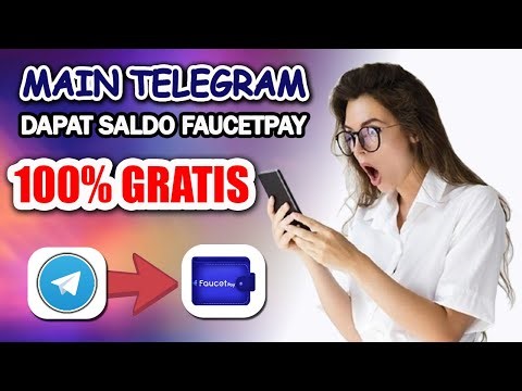 FREE WITHOUT CAPITAL! Just use a Telegram Bot, Crypto goes into FaucetPay Automatically!