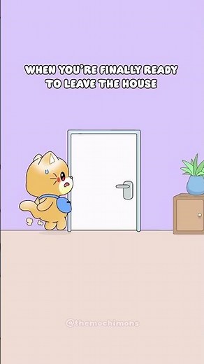 Leave the House. #funnyvideo #animatedcartoon ##cutecats #animation #shorts